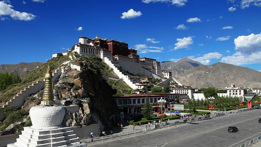 McLeodGanj Monestry Image